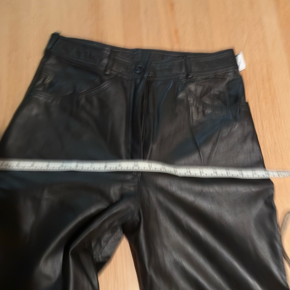COPY - Marco Moran vintage leather pants 13/14 fit like a size 10 - Picture 5 of 8